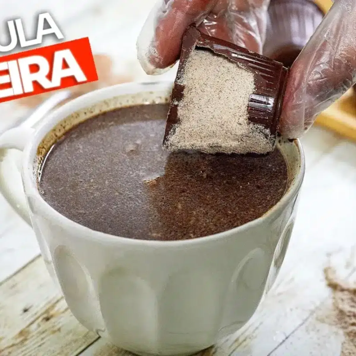Cápsula caseira de cappuccino para café cremoso ou c
