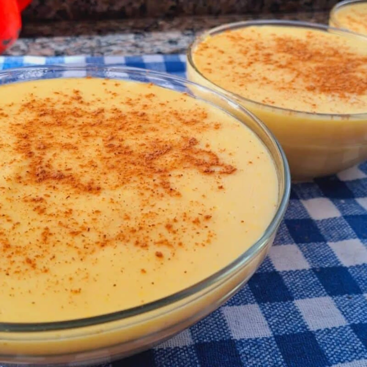 Curau de milho de latinha feito no liquidificador