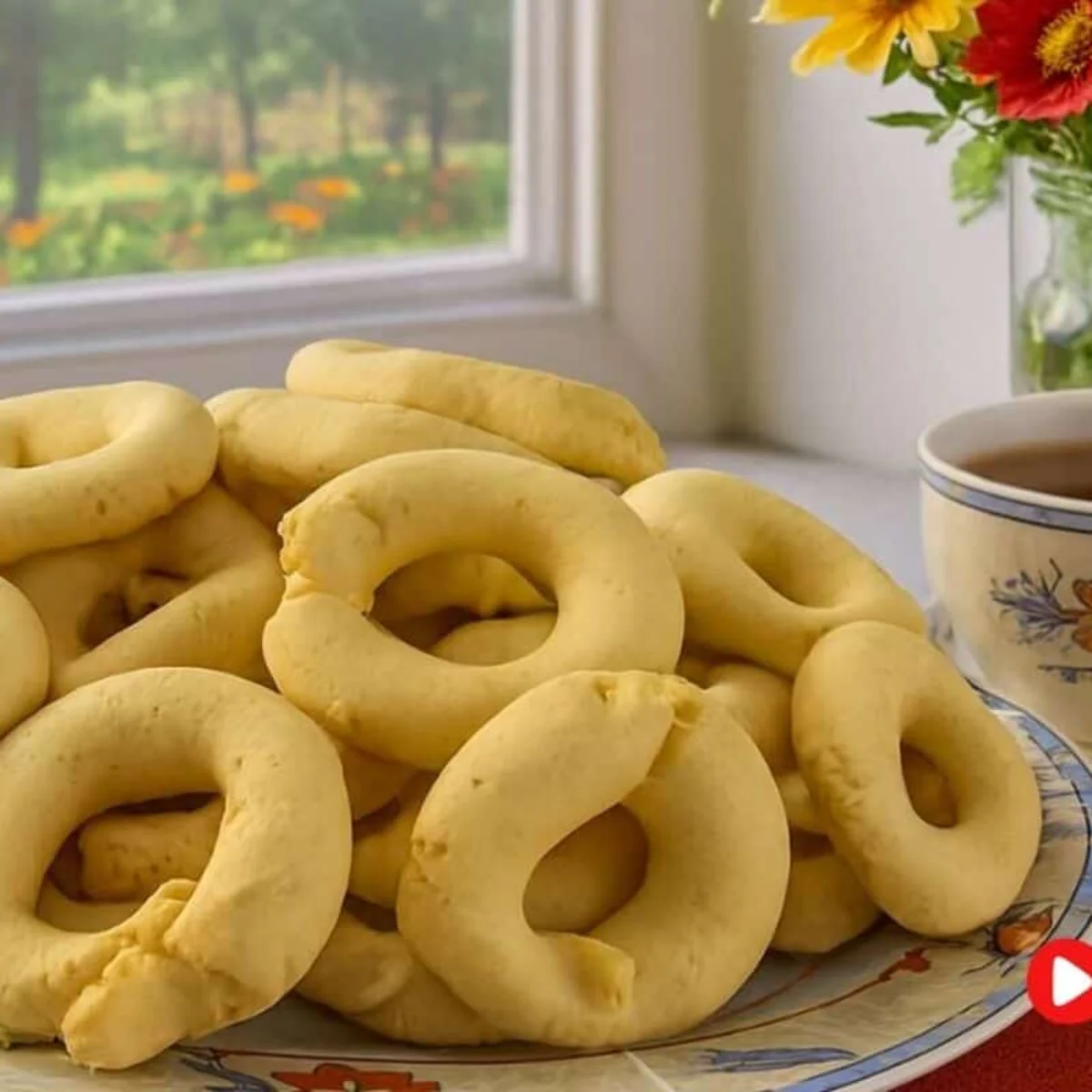 Rosquinhas caseiras que derretem na boca