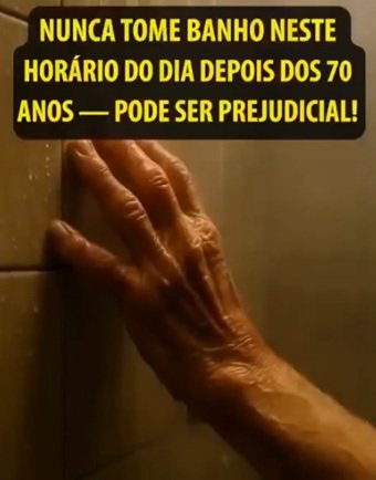O período do dia em que o banho pode ser mais perigoso para os idosos