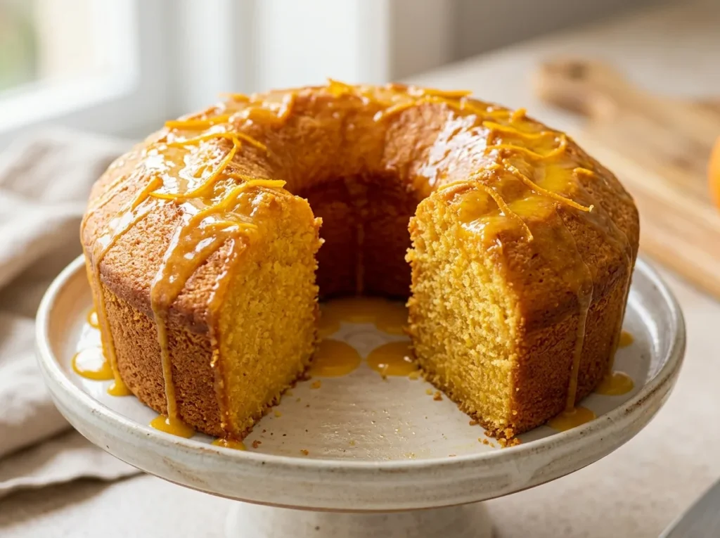 Bolo de Laranja de Liquidificador