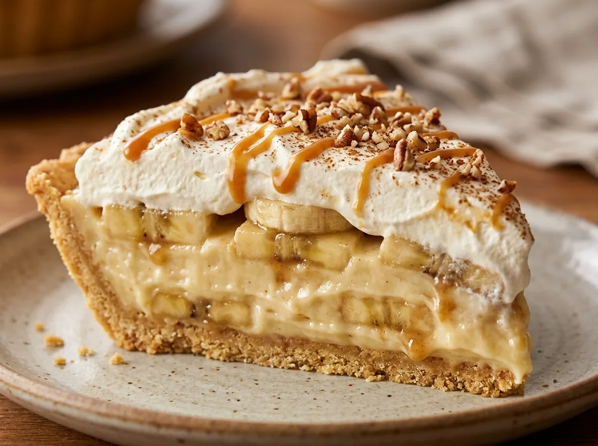 Torta de Banana Cremosa