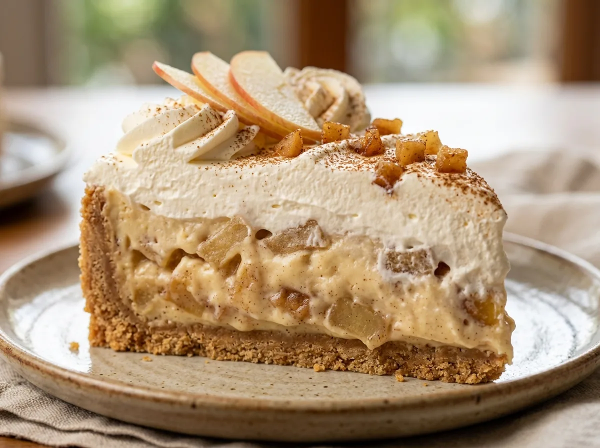 Torta de Maçã Gelada