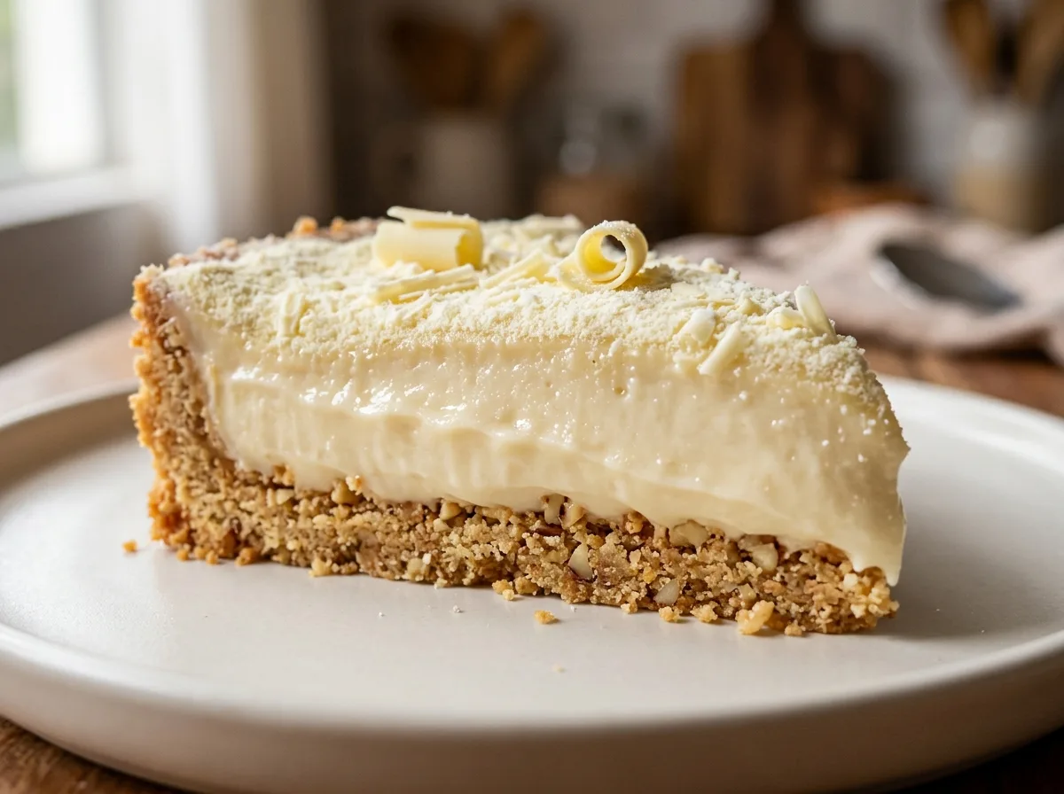 Torta de Leite Ninho com Base Crocante