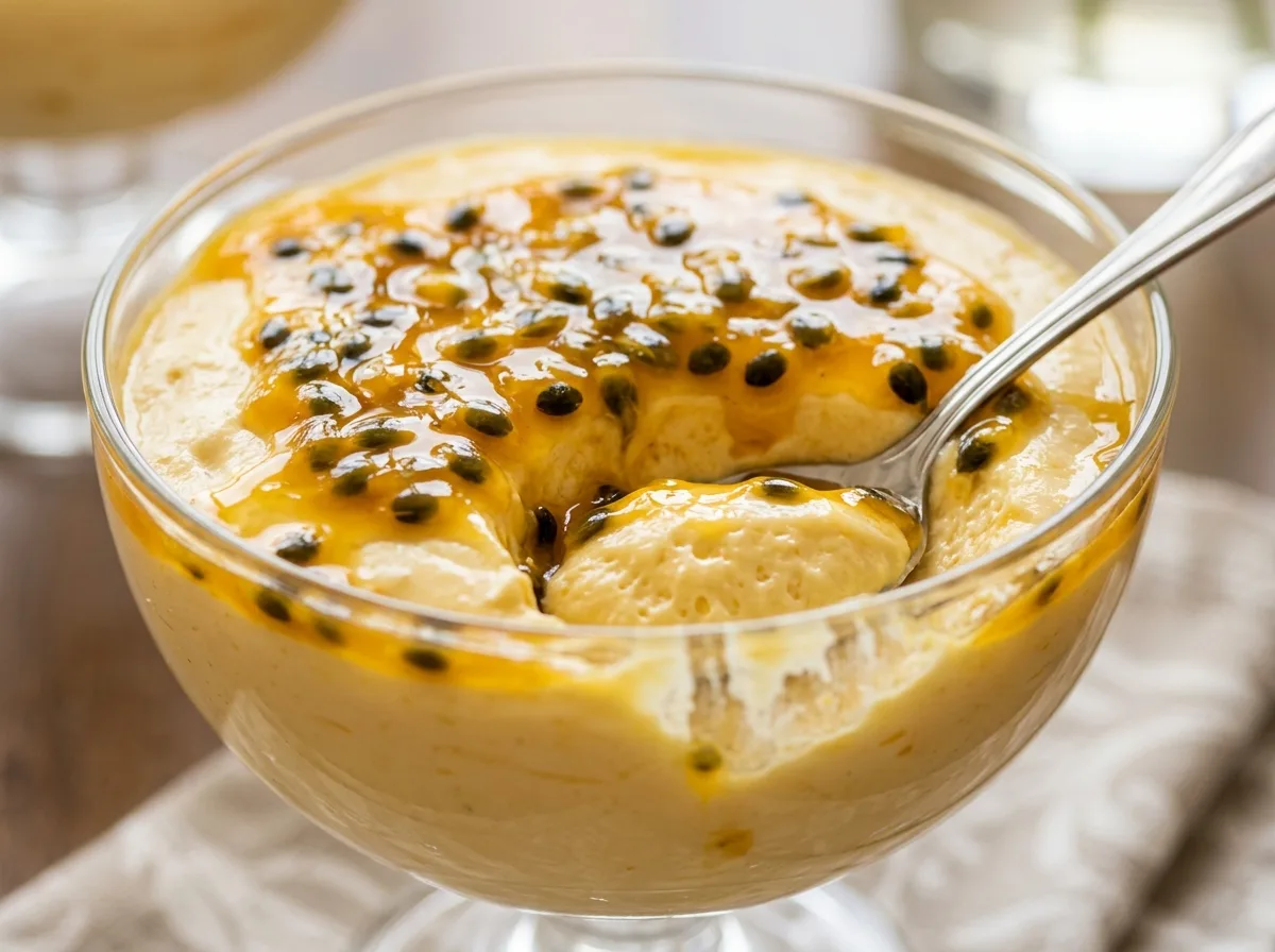 Mousse de Maracujá Especial de Domingo