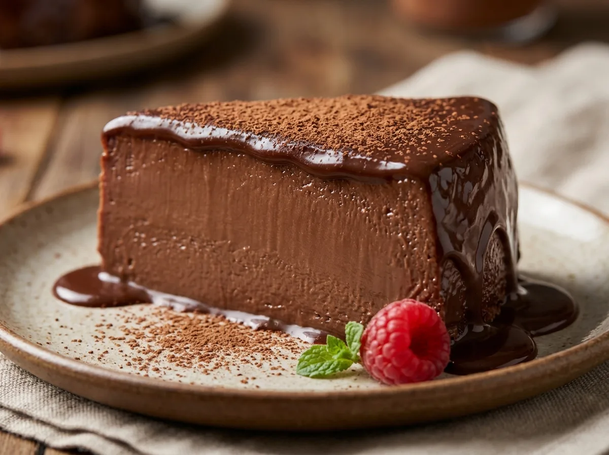 Pudim de Chocolate Liso e Cremoso