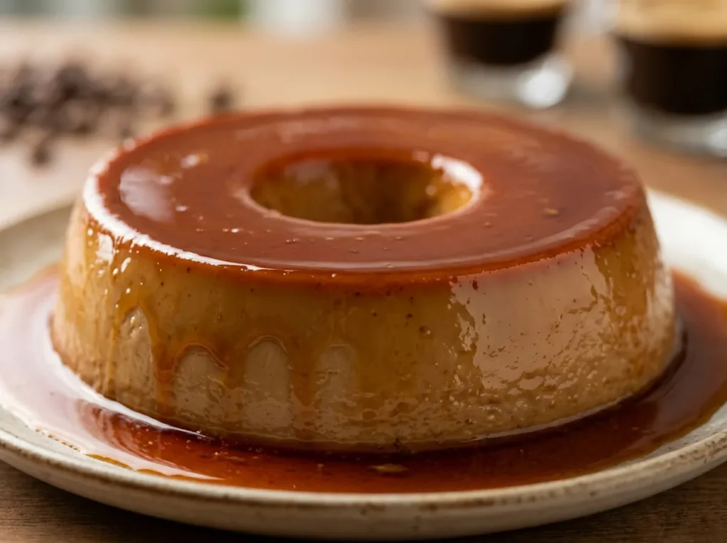 Pudim de Café de Liquidificador