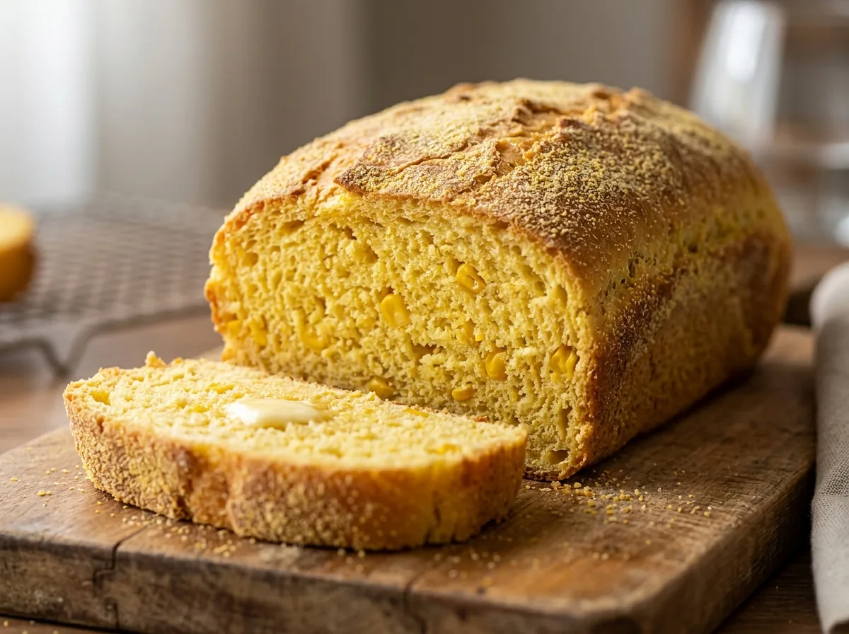 Pão de Milho Caseiro