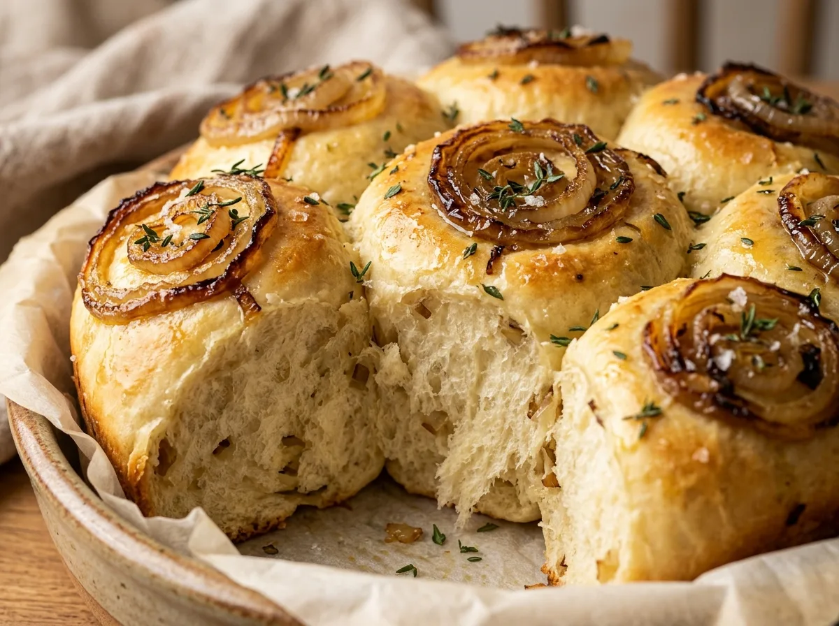 Pão de Cebola Fofinho