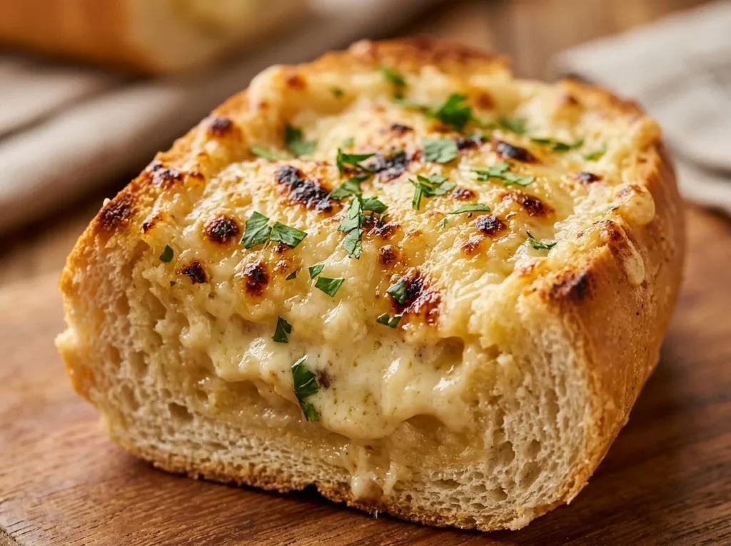 Pão de Alho de Liquidificador