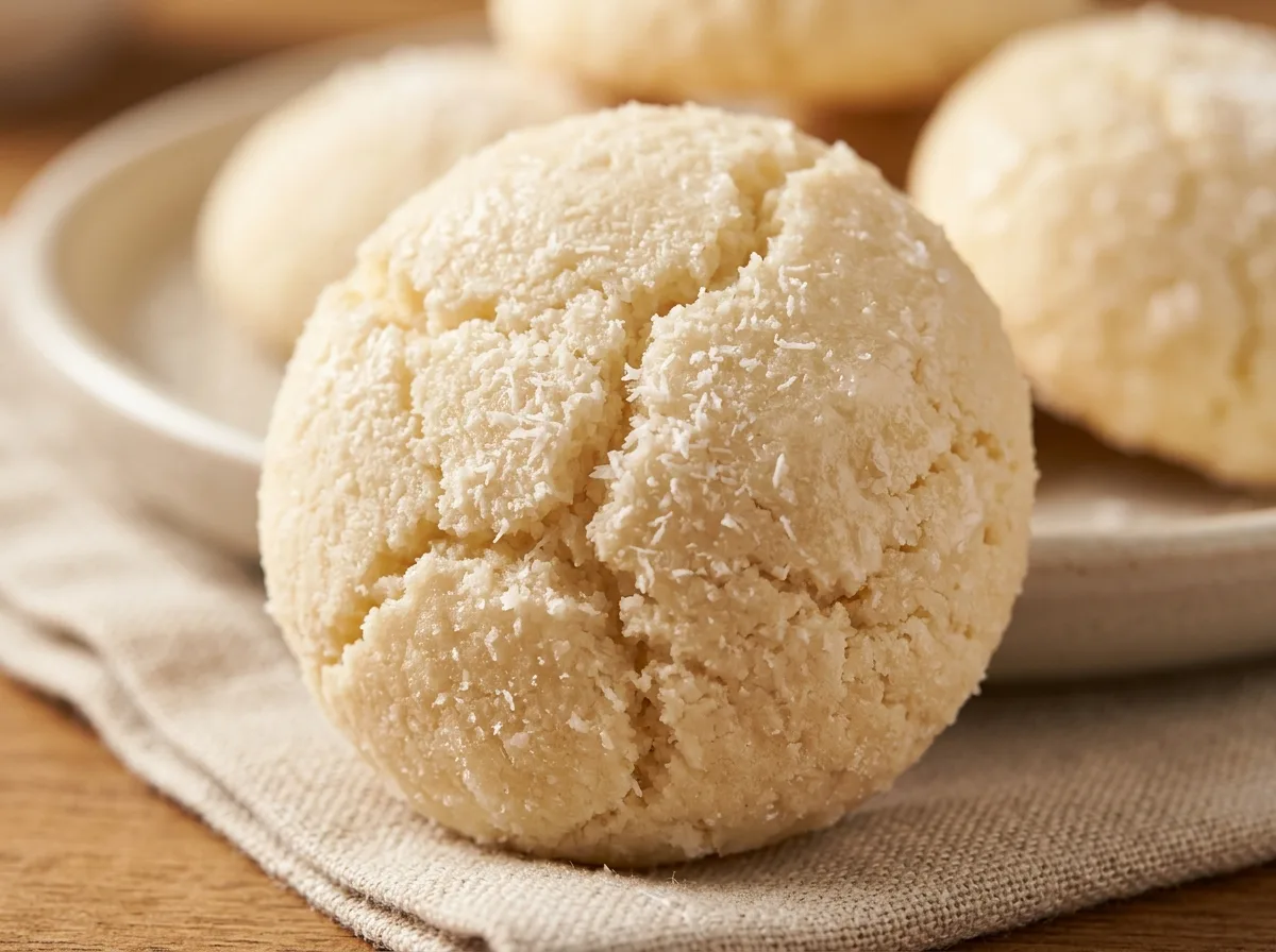 Biscoito de Coco Amanteigado
