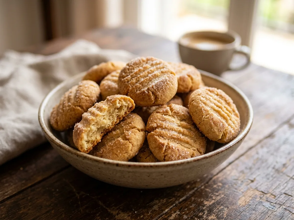 Biscoito de Nata Crocante