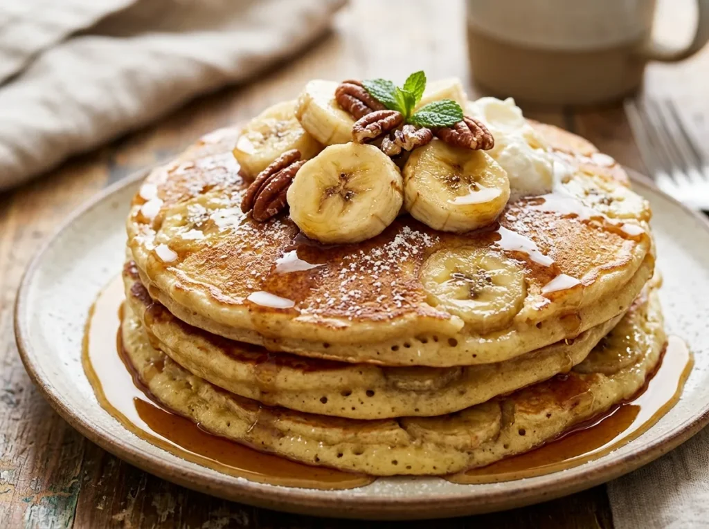 Panqueca de Banana de 10 Minutos