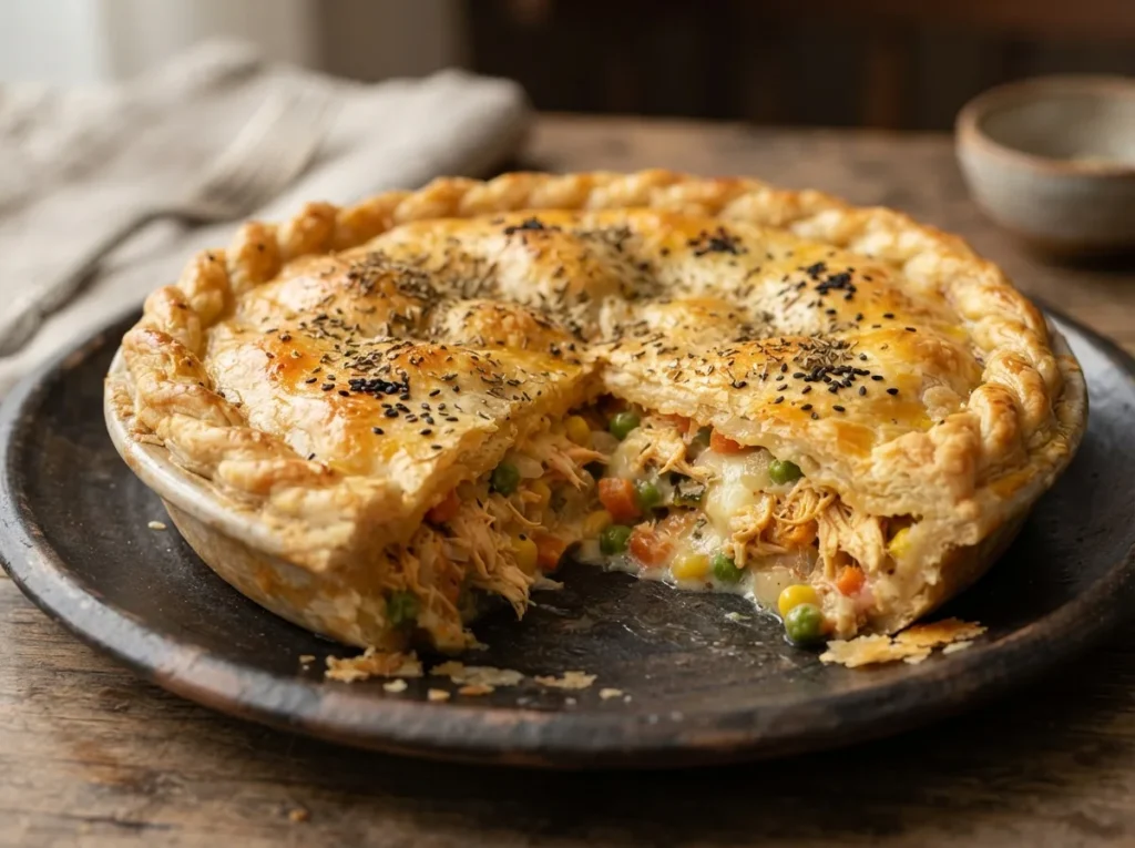 Torta de Frango Rápido