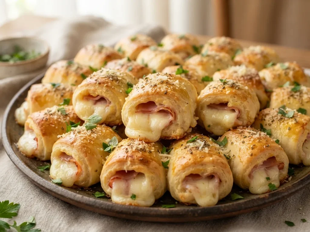 Enroladinho de Presunto e Queijo para Toda a Família