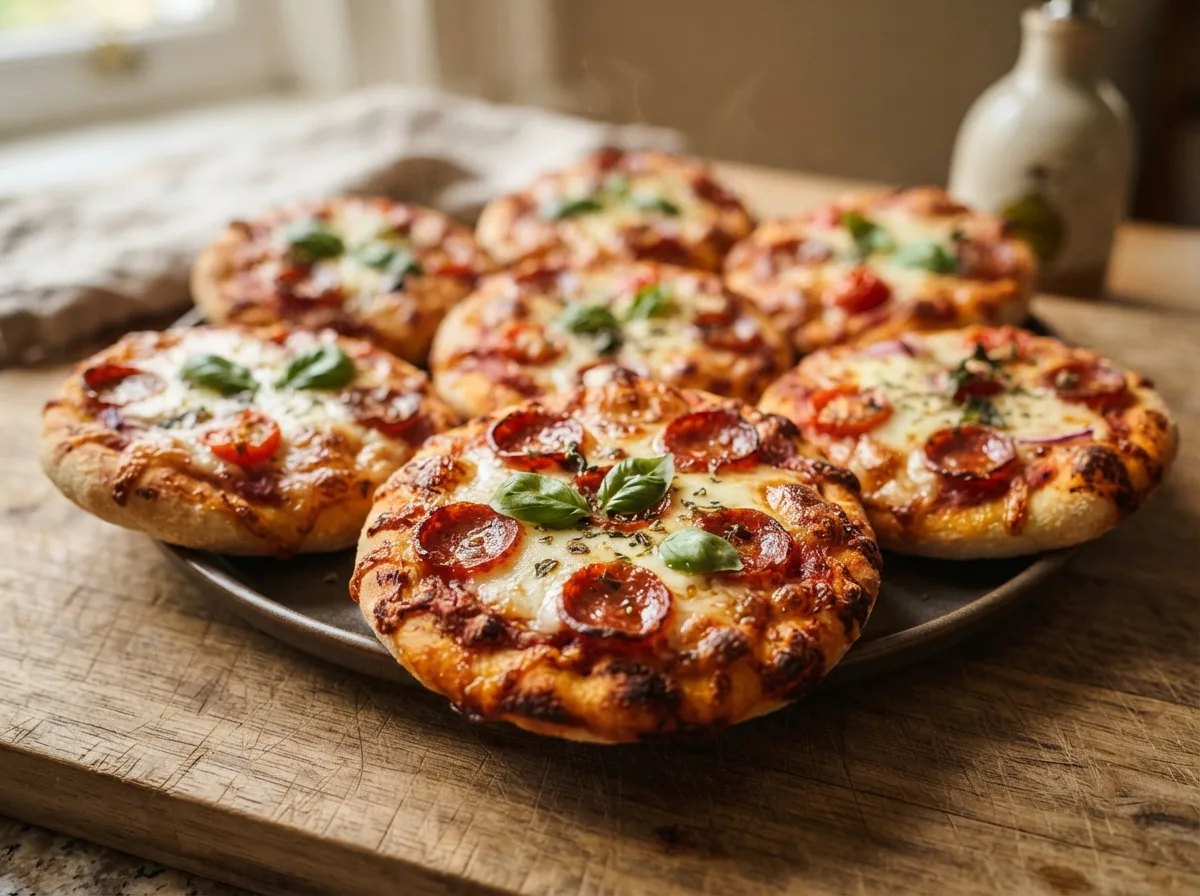Mini Pizza Caseira para Toda a Família