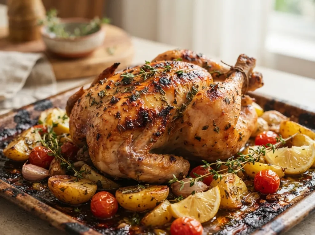 Frango Assado Suculento