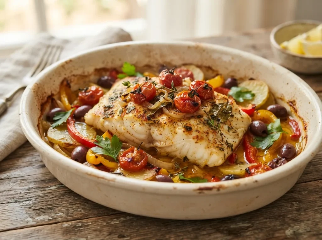Pescada Assado