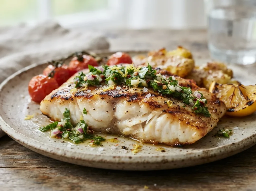 Pescada Grelhado