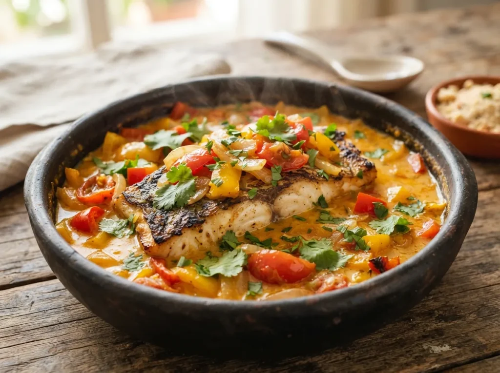 Moqueca de Peixe Grelhado