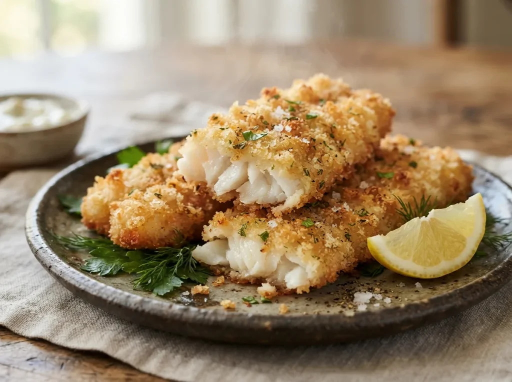 Peixe Empanado Rápido
