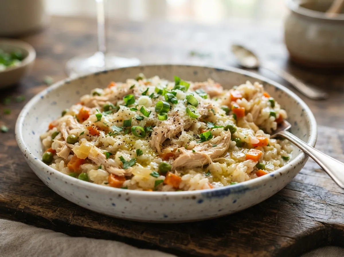 Risoto de Frango Soltinho