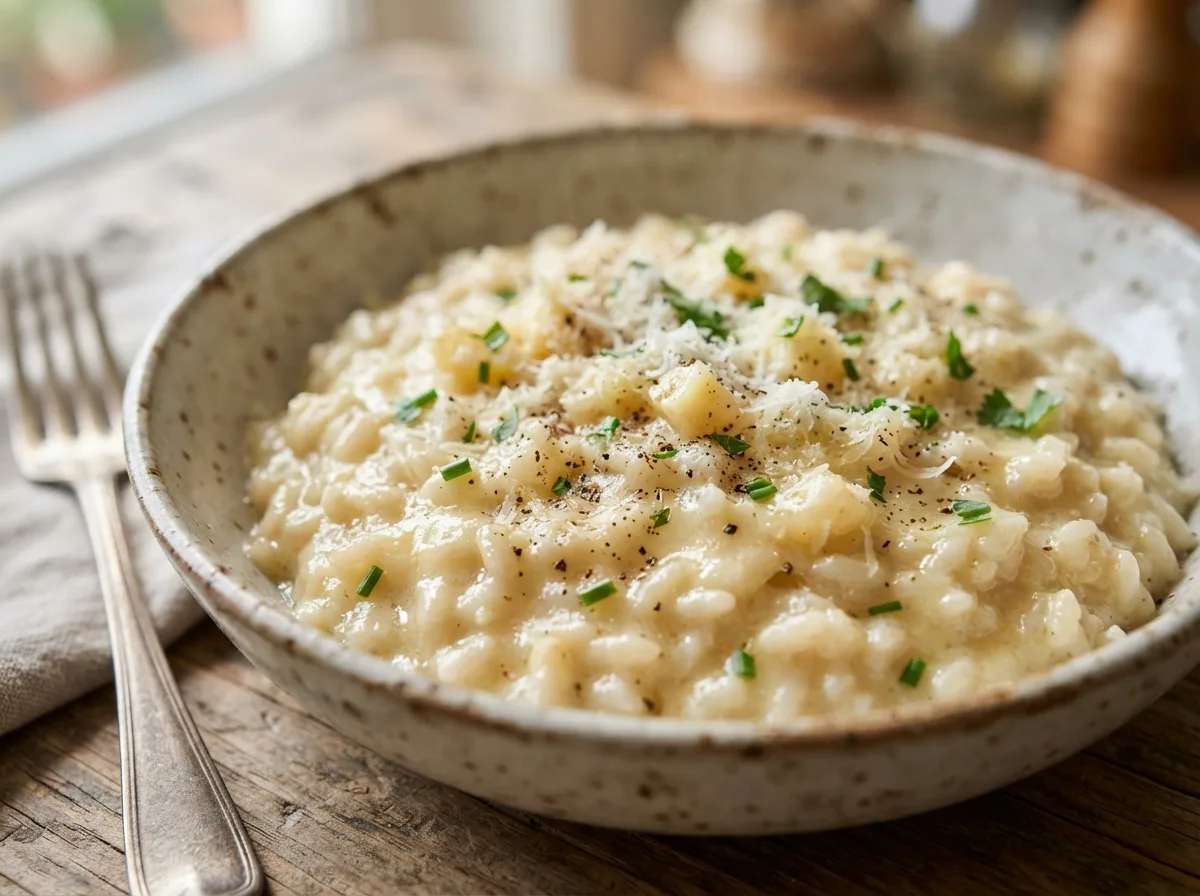 Risoto de Queijo Cremoso