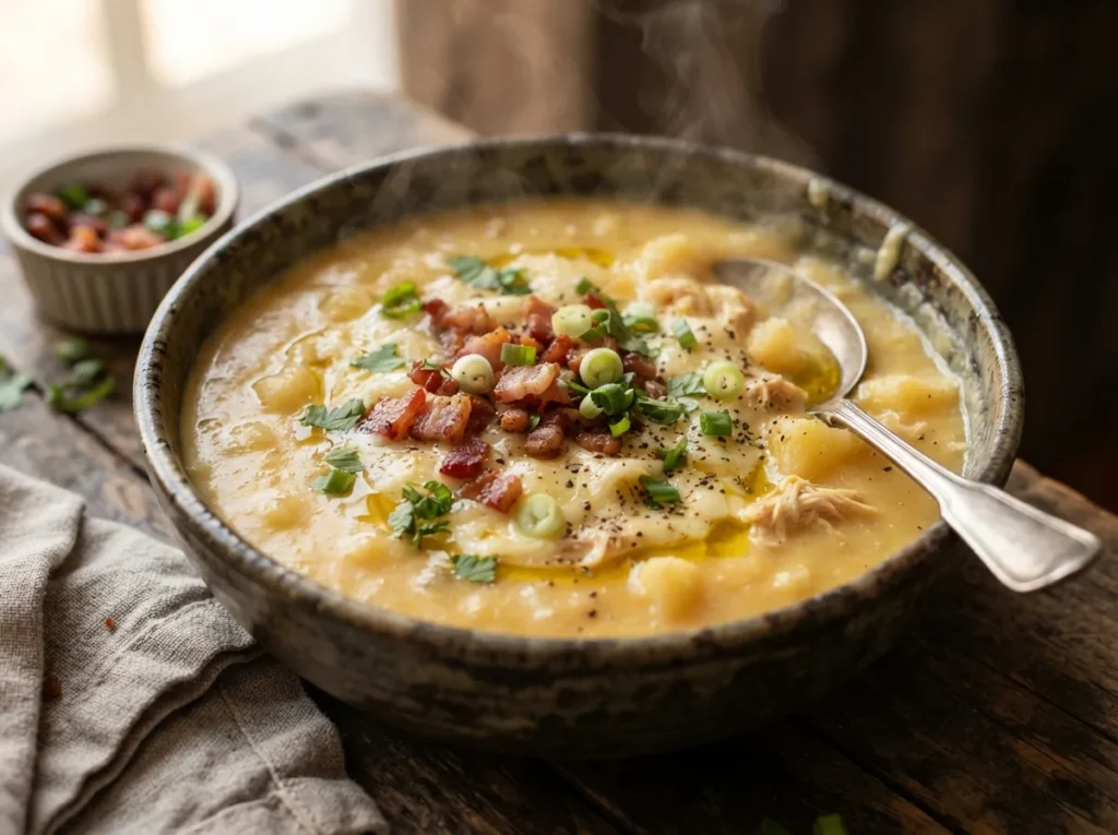 Caldo de Mandioca para Noite Fria