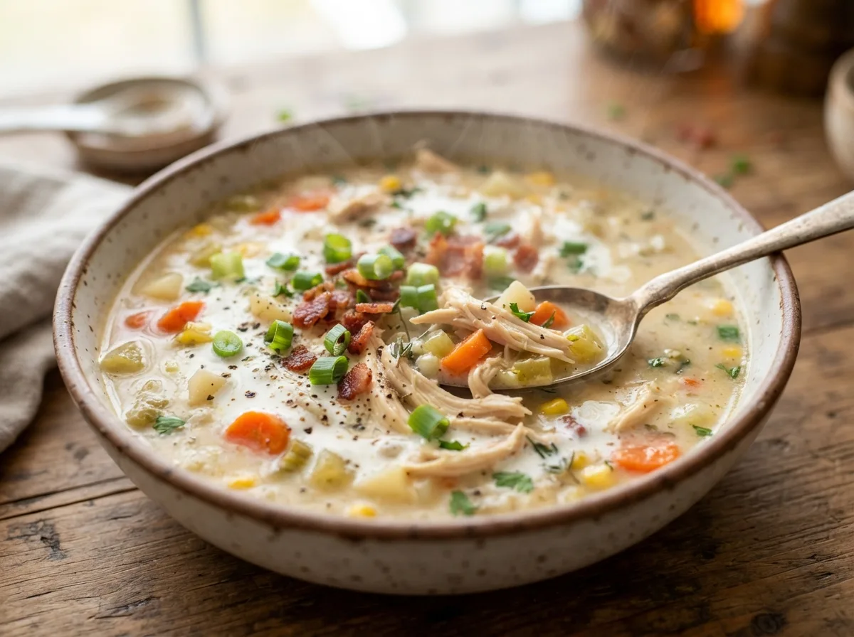Sopa de Frango Cremoso