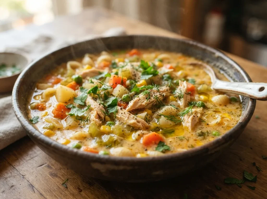 Sopa de Frango Nutritivo