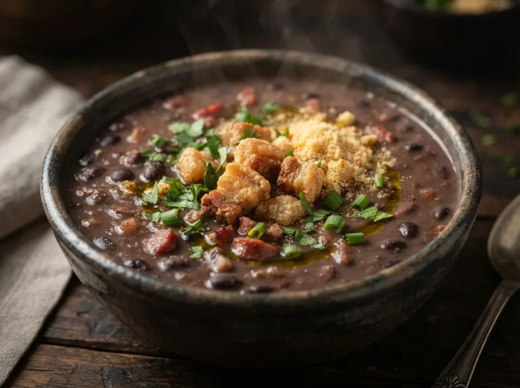Caldo de Feijão para Noite Fria