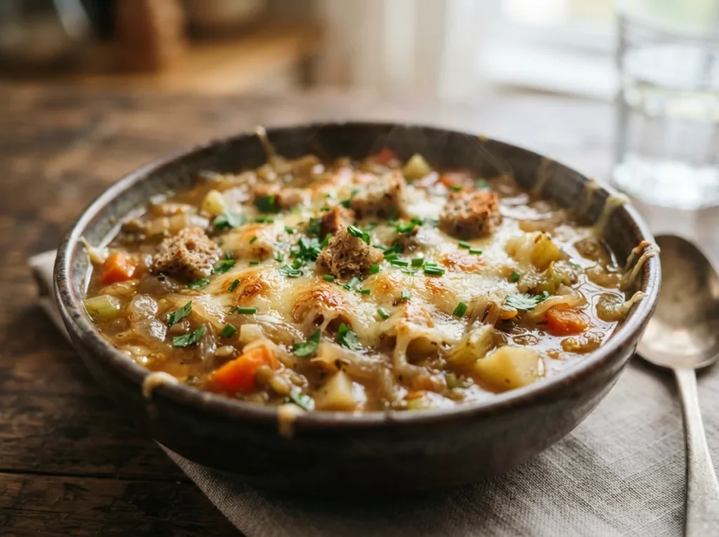 Sopa de Cebola Nutritivo