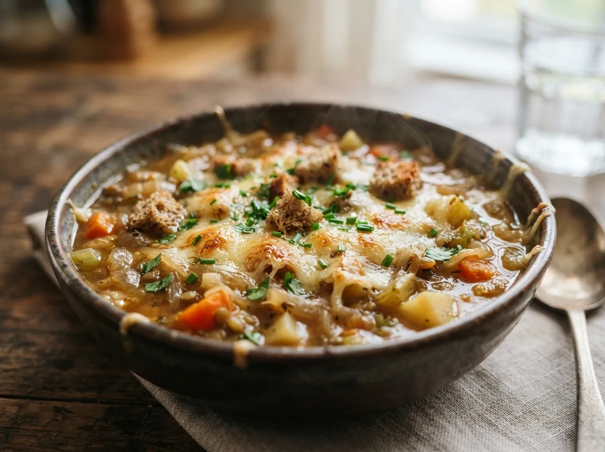 Sopa de Cebola Nutritivo