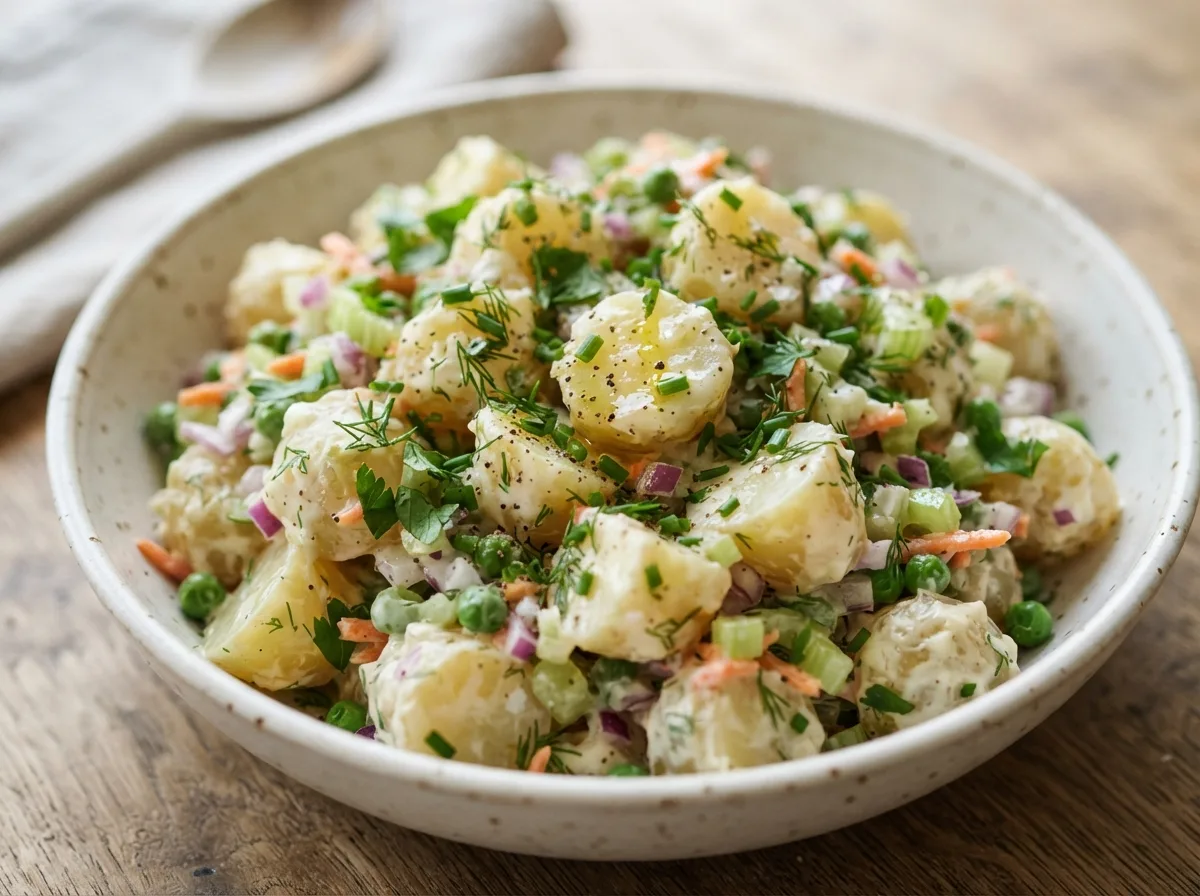 Salada de Batata Refrescante