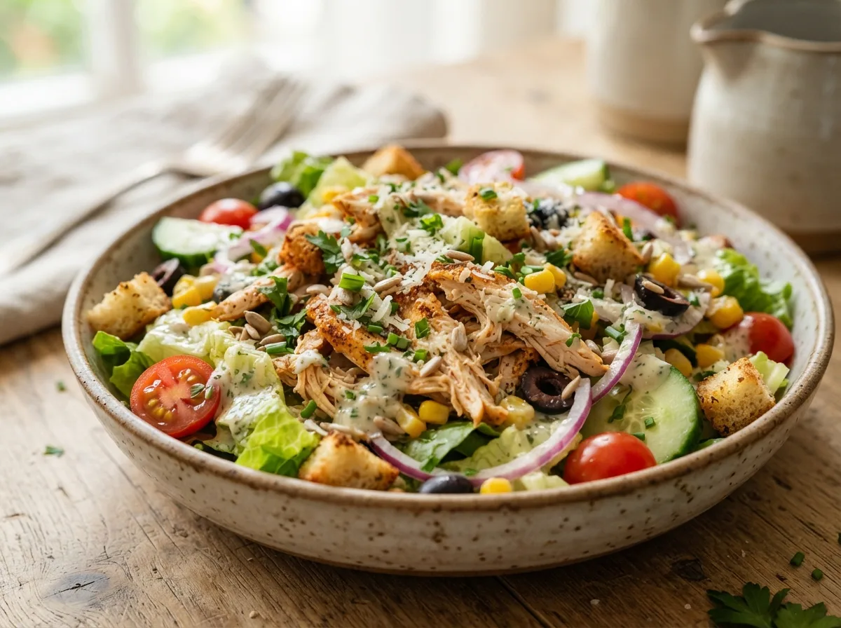 Salada de Frango Completa