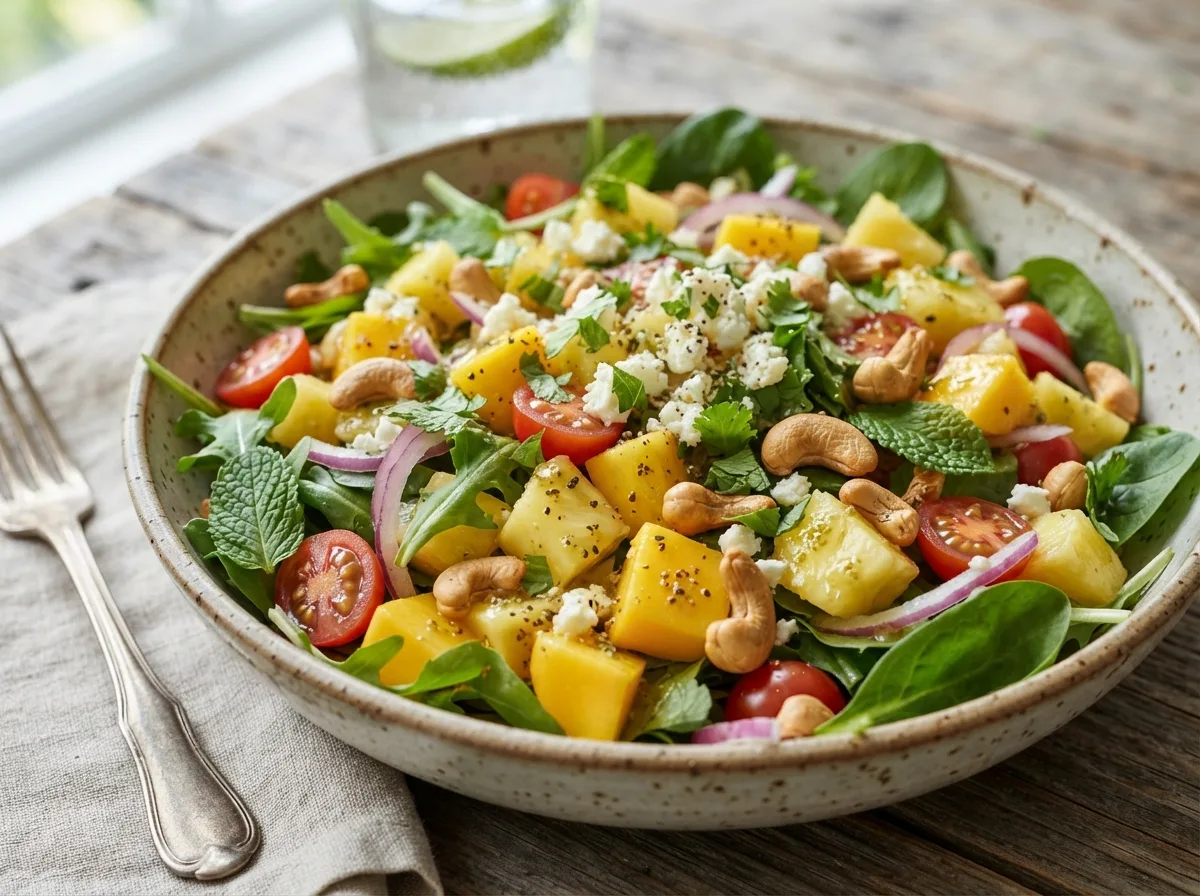 Salada Tropical Refrescante