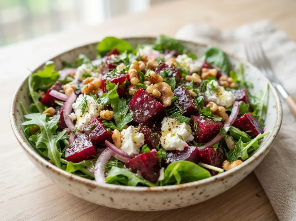 Salada de Beterraba Refrescante