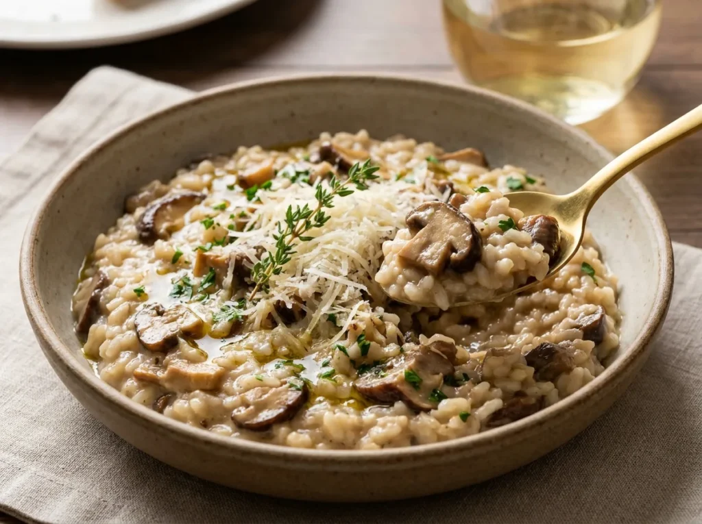 Risoto de Cogumelos Completa