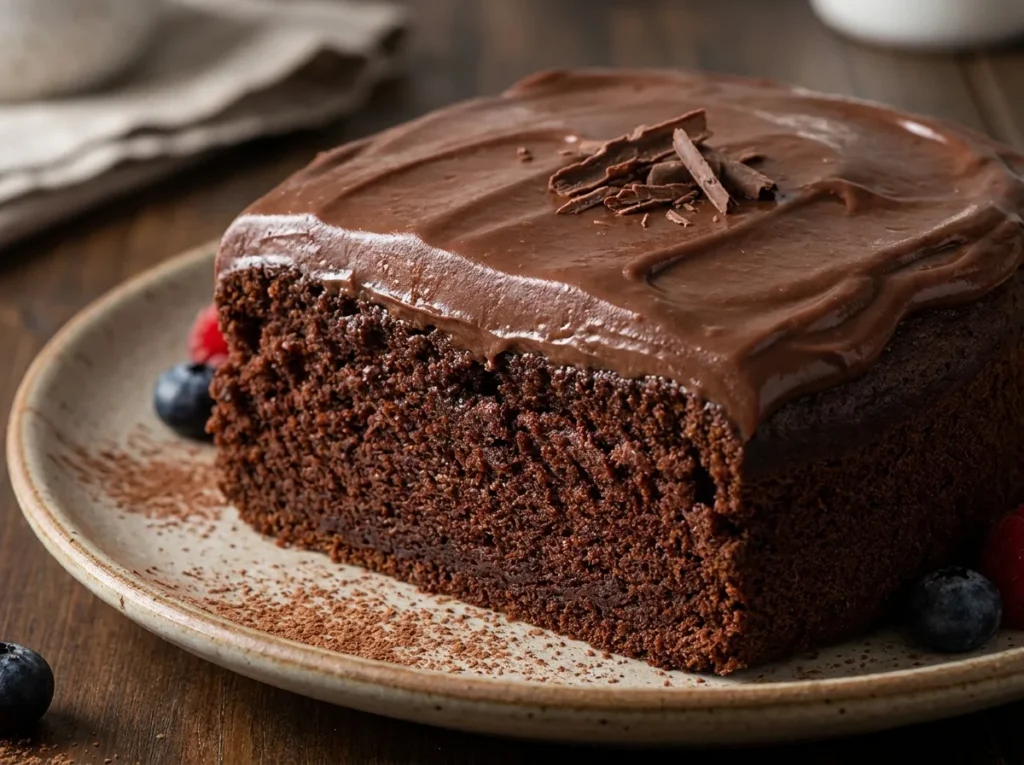Bolo de Chocolate Vegano Fácil