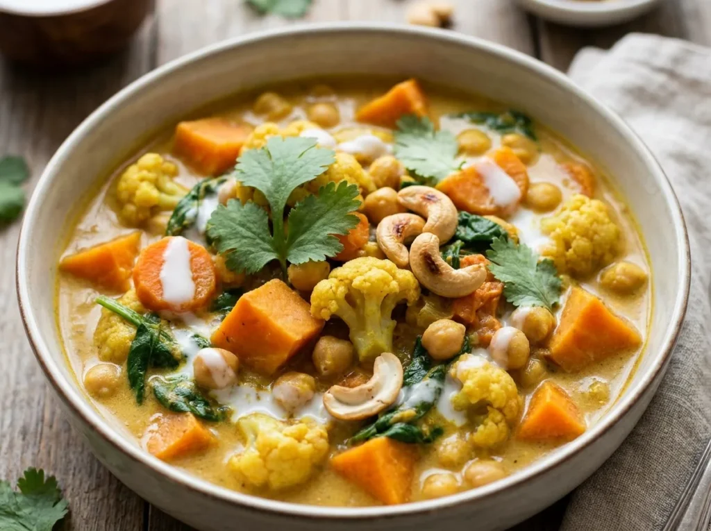 Curry de Legumes Nutritiva