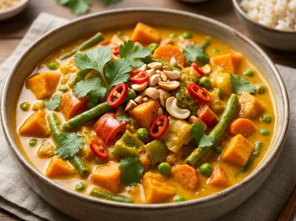 Curry de Legumes Fácil