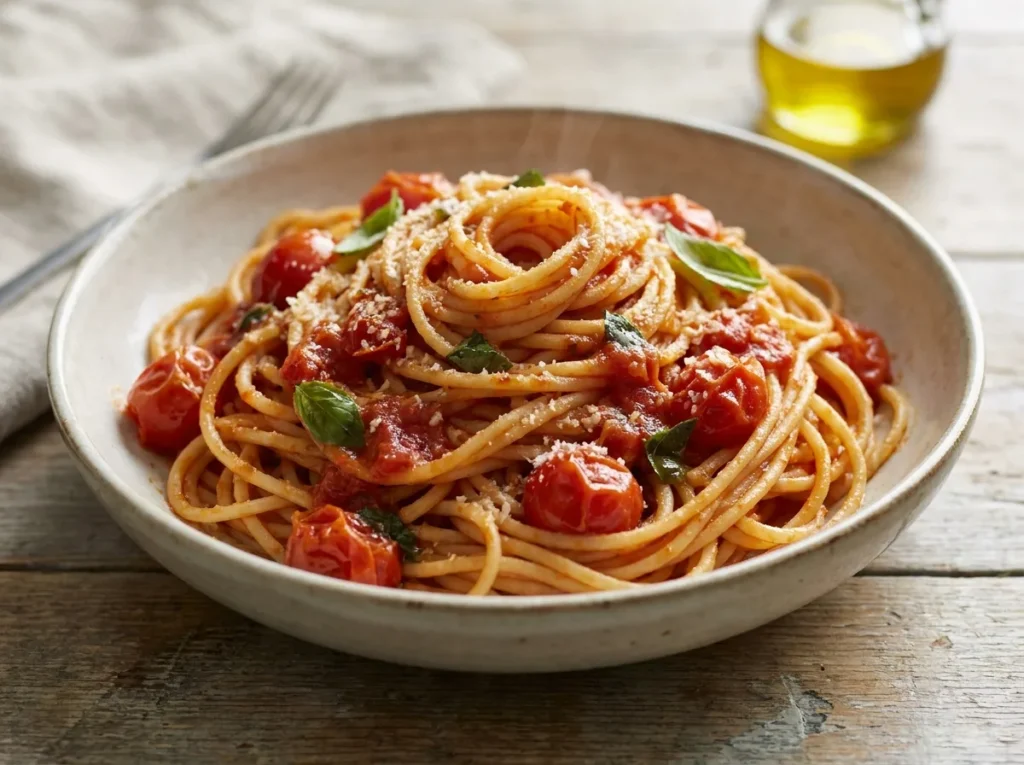 Macarrão ao Molho de Tomate para o Dia a Dia