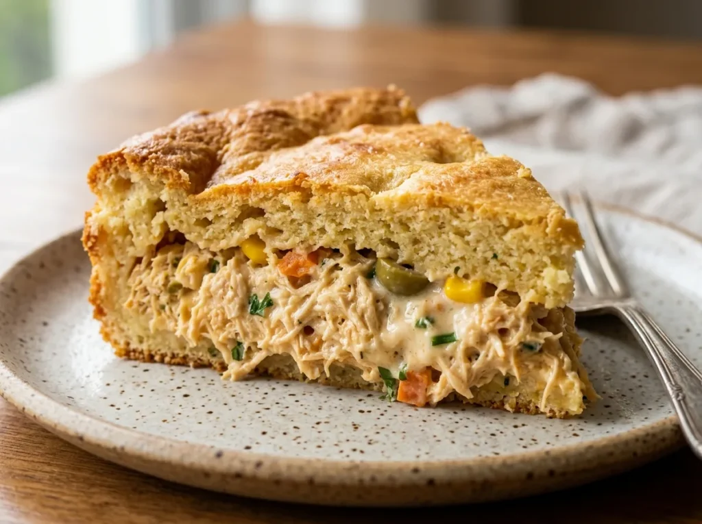Torta de Frango sem Glúten Fofinha