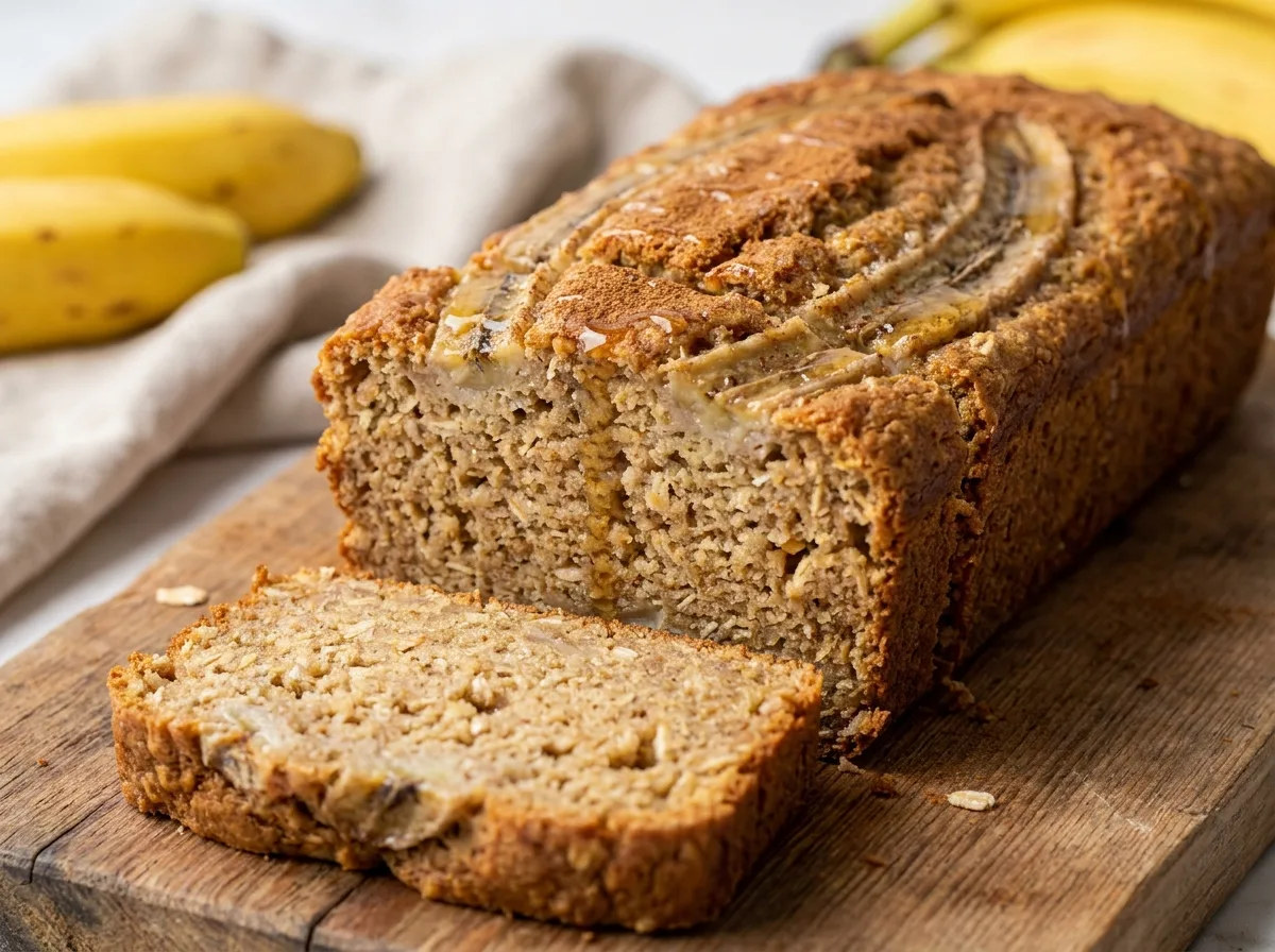 Bolo de Banana com Aveia Fácil