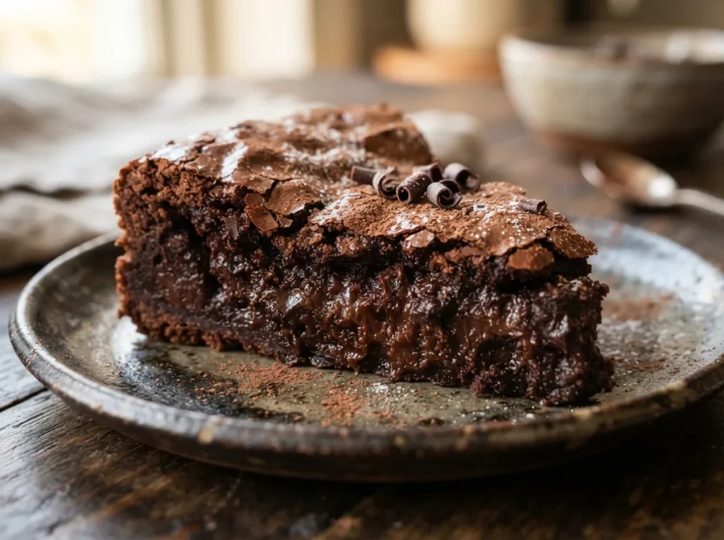 Brownie sem Farinha para Toda a Família