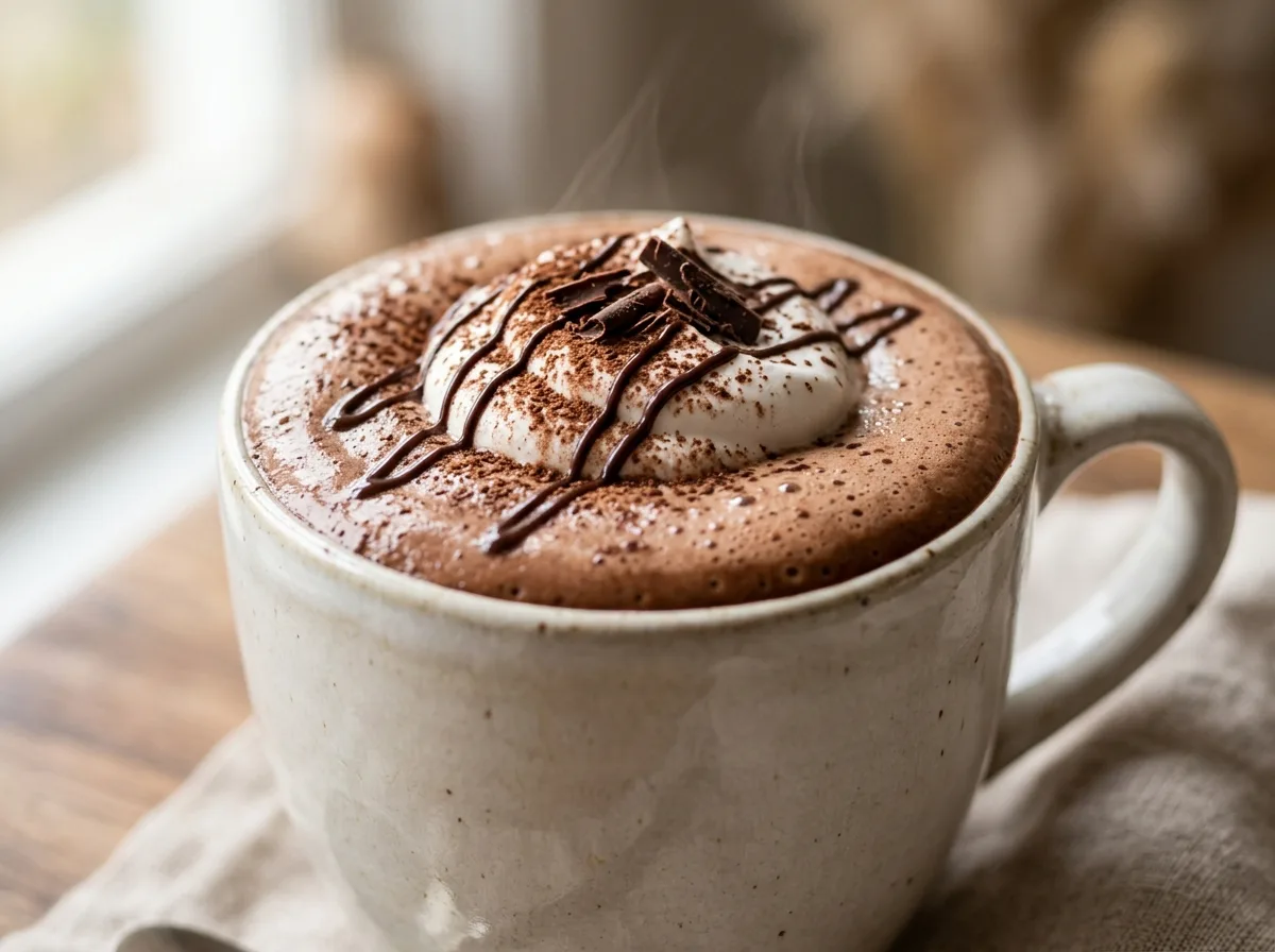 Chocolate Quente sem Açúcar Refinado