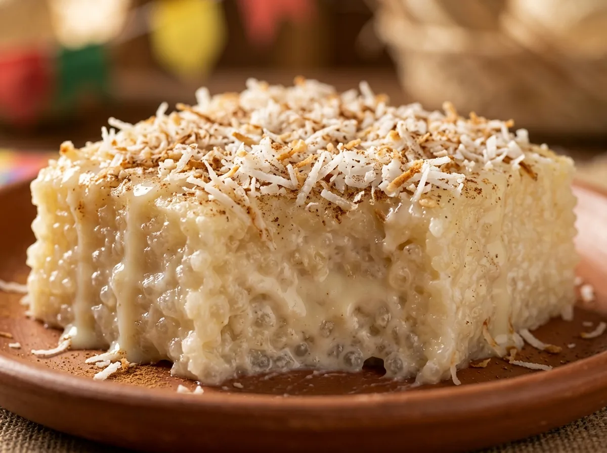 Cuscuz de Tapioca para Arraiá