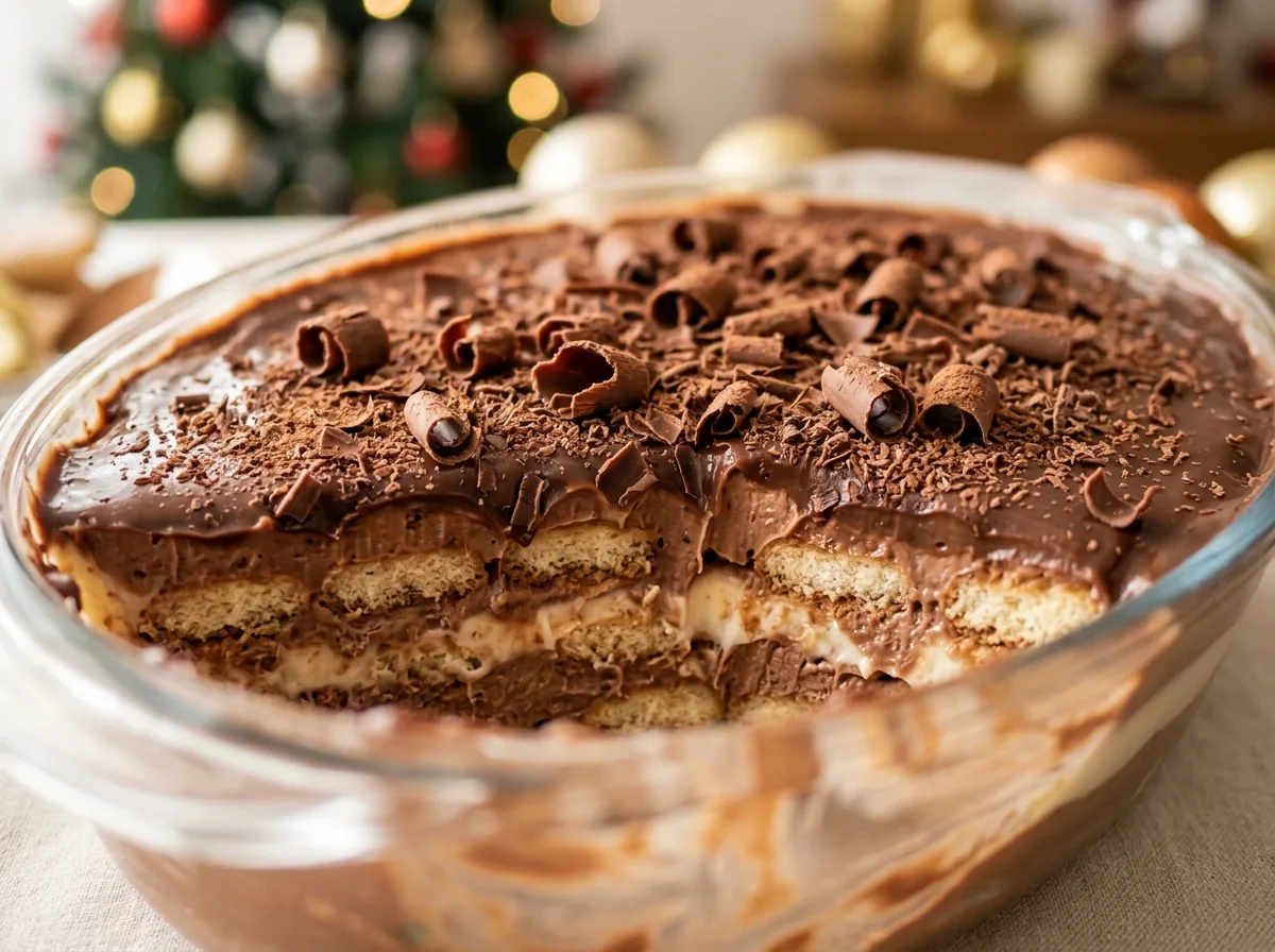 Pavê de Chocolate de Ceia