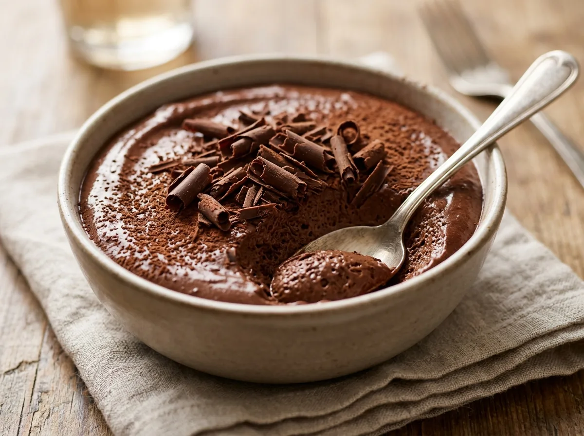Mousse de Chocolate de Família