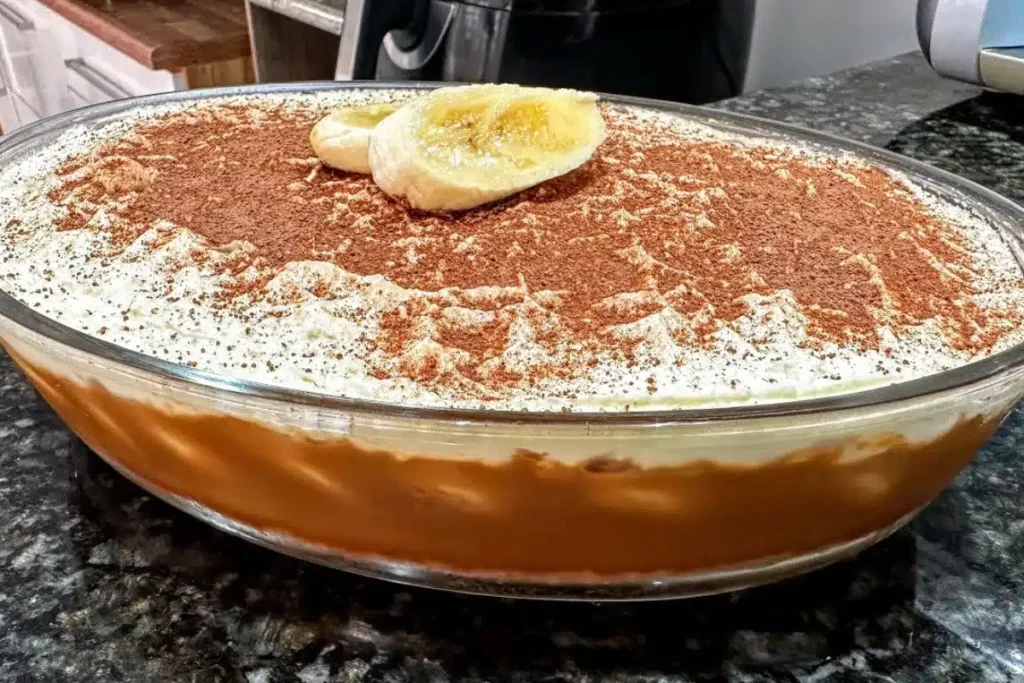 Torta Banoffee Montada na Travessa